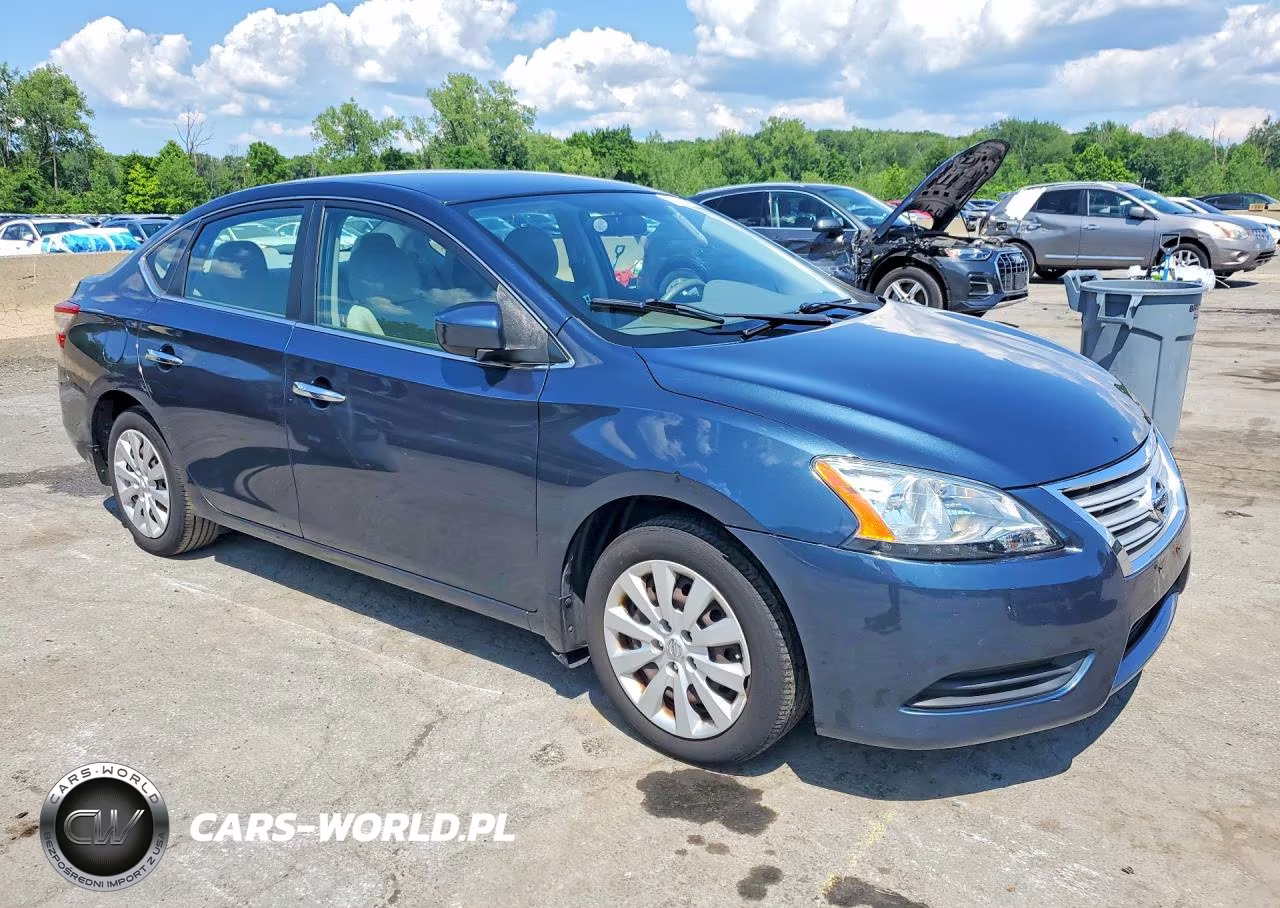 2014 Nissan Sentra Sv VIN:3N1AB7AP1EL642663 - 4