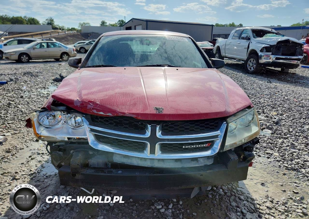 2013 Dodge Avenger Se VIN:1C3CDZAB1DN590115 - 5