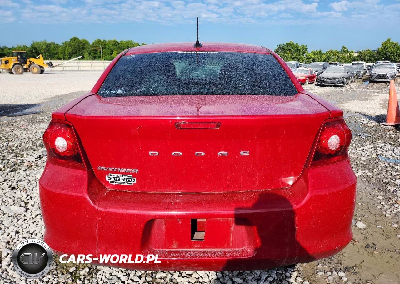 2013 Dodge Avenger Se VIN:1C3CDZAB1DN590115 - 6