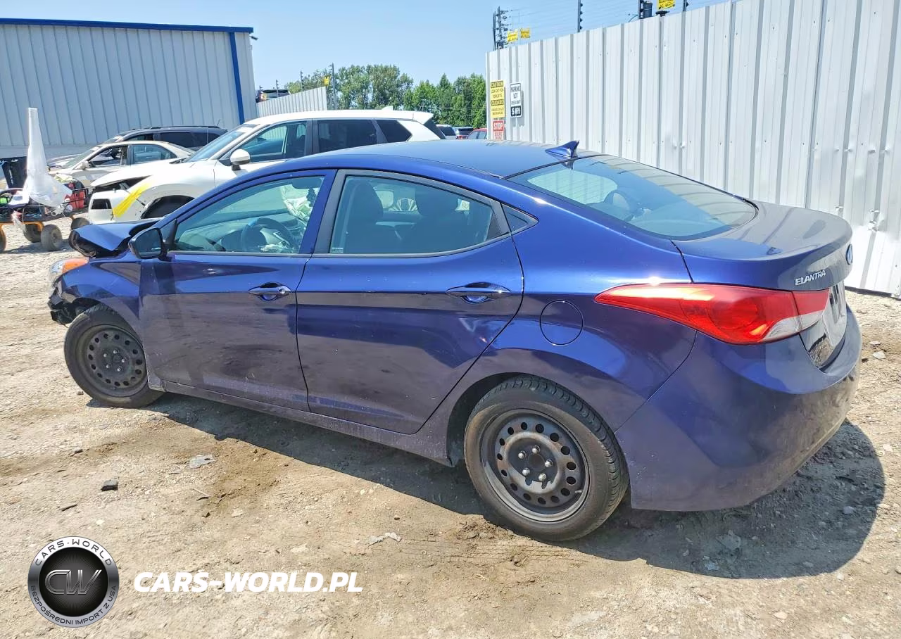 2012 Hyundai Elantra Gls VIN:5NPDH4AE2CH069274 - 2