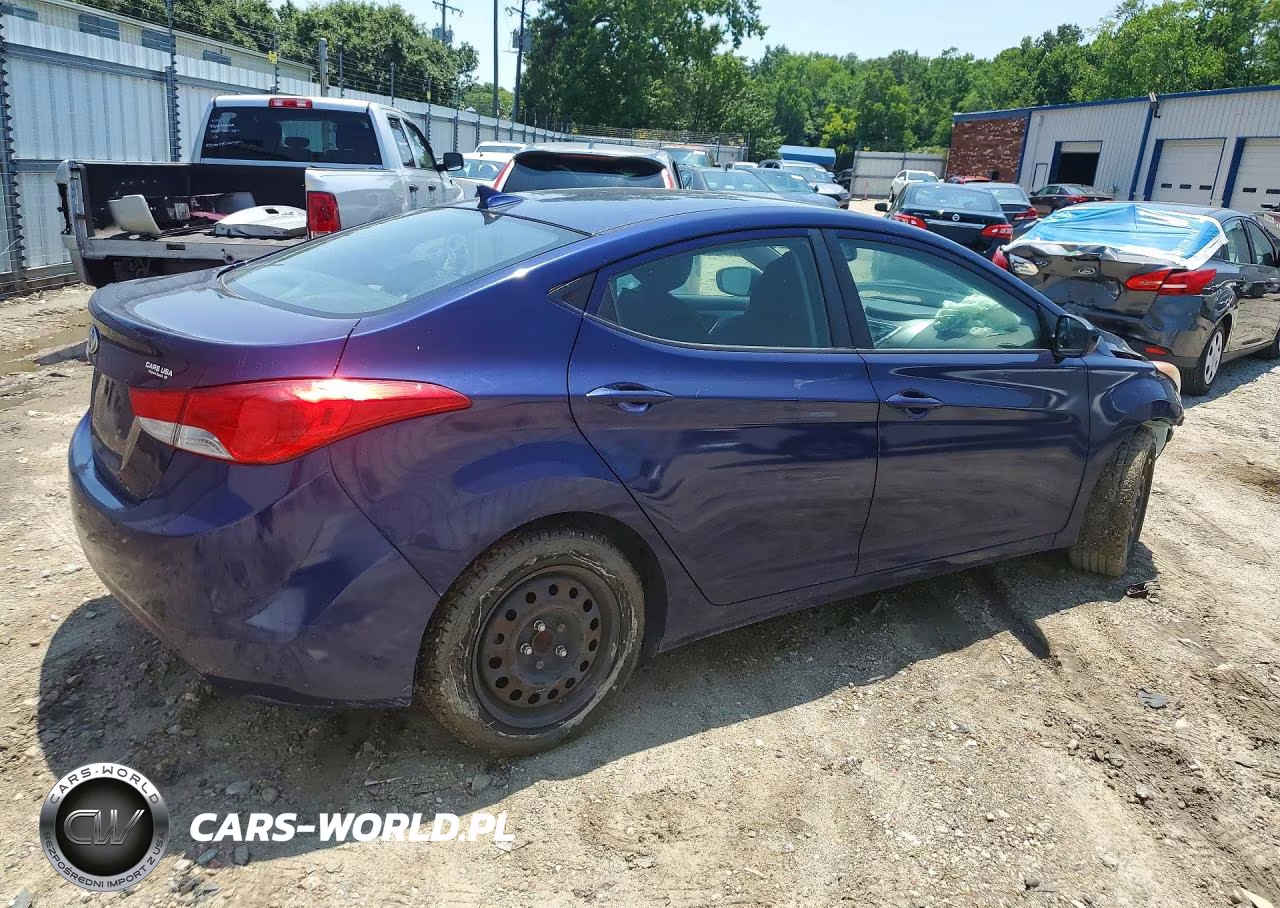 2012 Hyundai Elantra Gls VIN:5NPDH4AE2CH069274 - 3