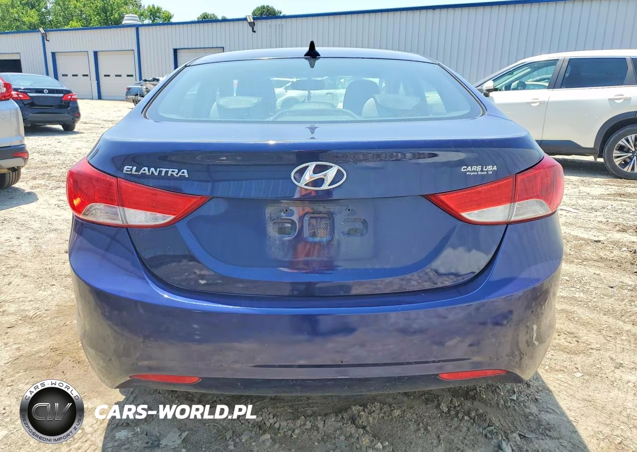 2012 Hyundai Elantra Gls VIN:5NPDH4AE2CH069274 - 6