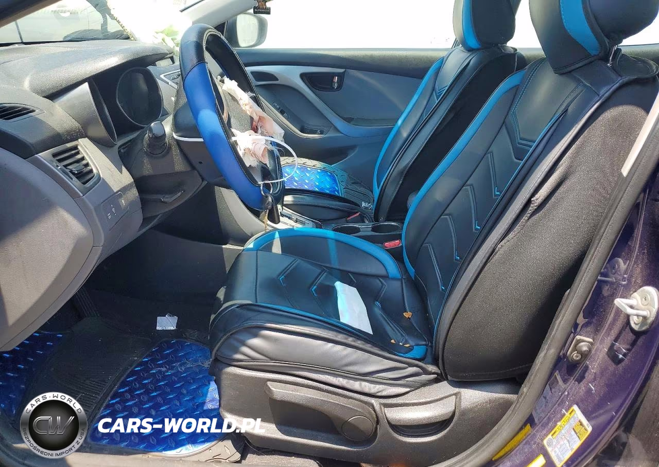 2012 Hyundai Elantra Gls VIN:5NPDH4AE2CH069274 - 7