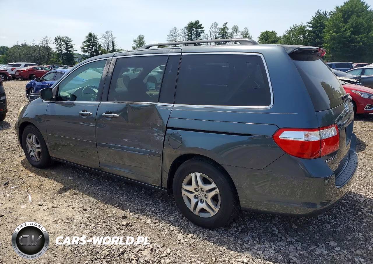 2006 Honda Odyssey Exl VIN:5FNRL38686B427395 - 2