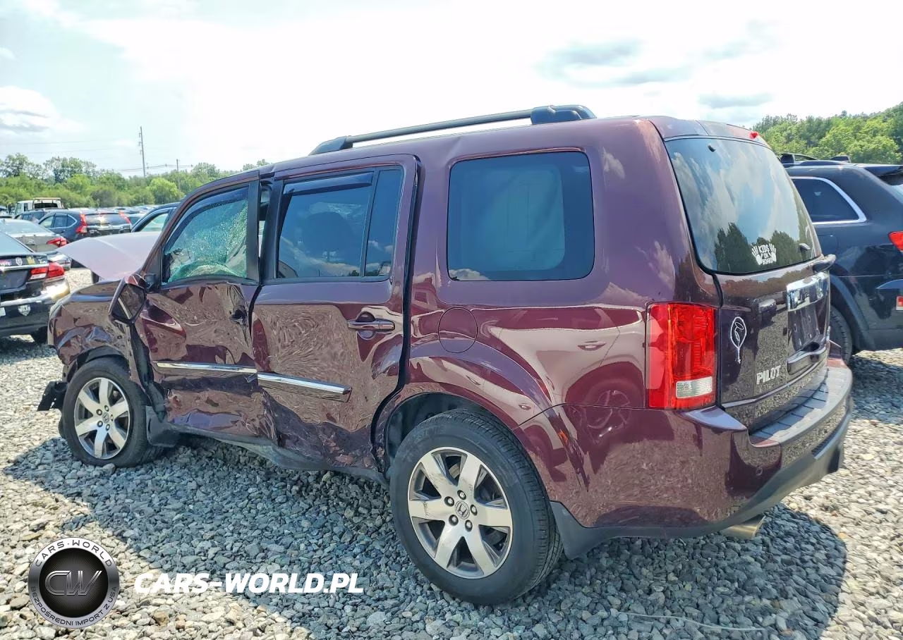 2015 Honda Pilot Touring VIN:5FNYF4H93FB049960 - 2