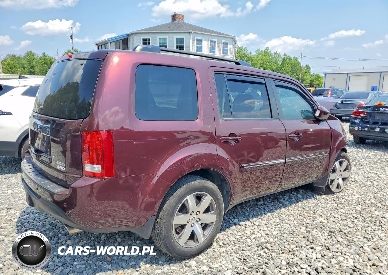 2015 Honda Pilot Touring VIN:5FNYF4H93FB049960 - 3