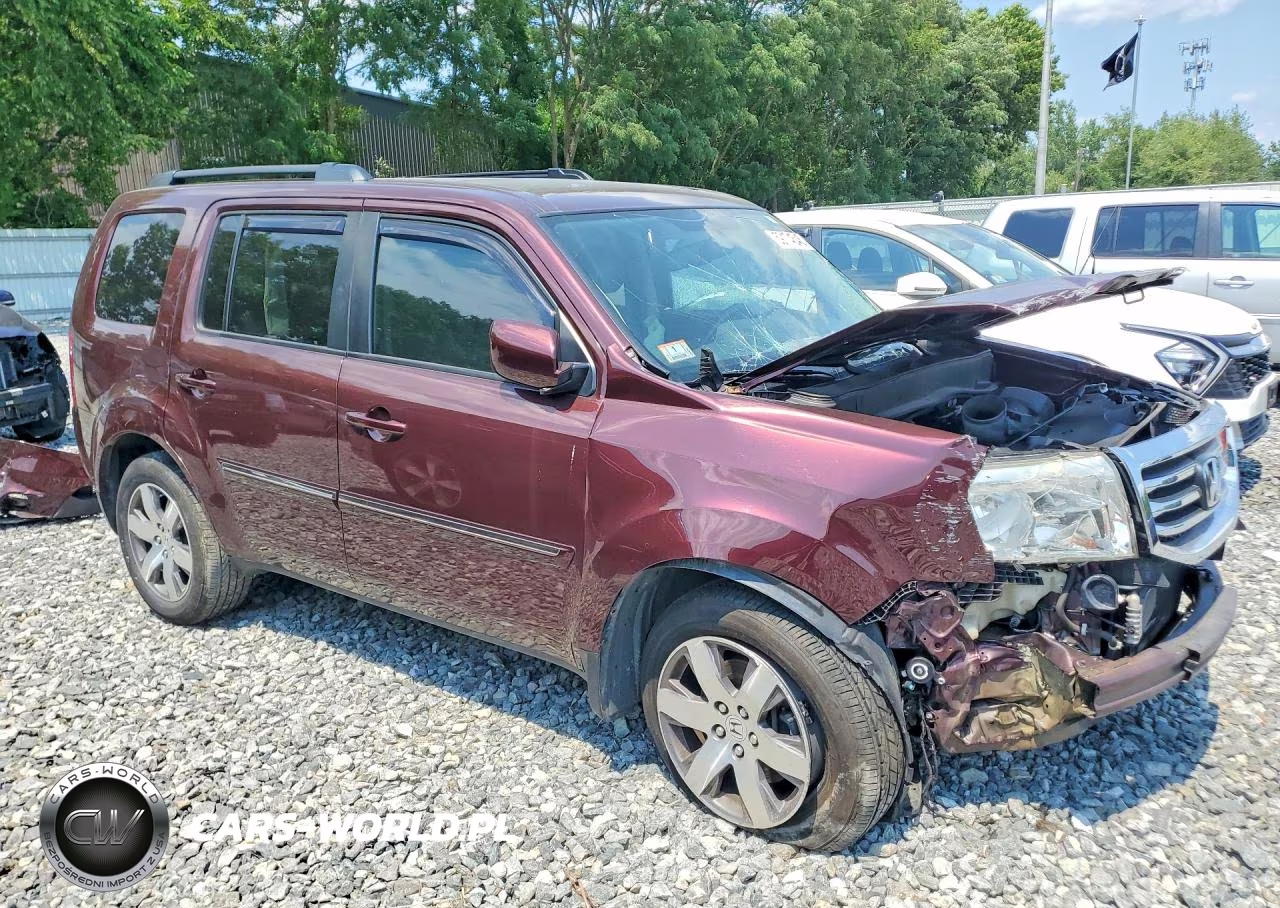 2015 Honda Pilot Touring VIN:5FNYF4H93FB049960 - 4