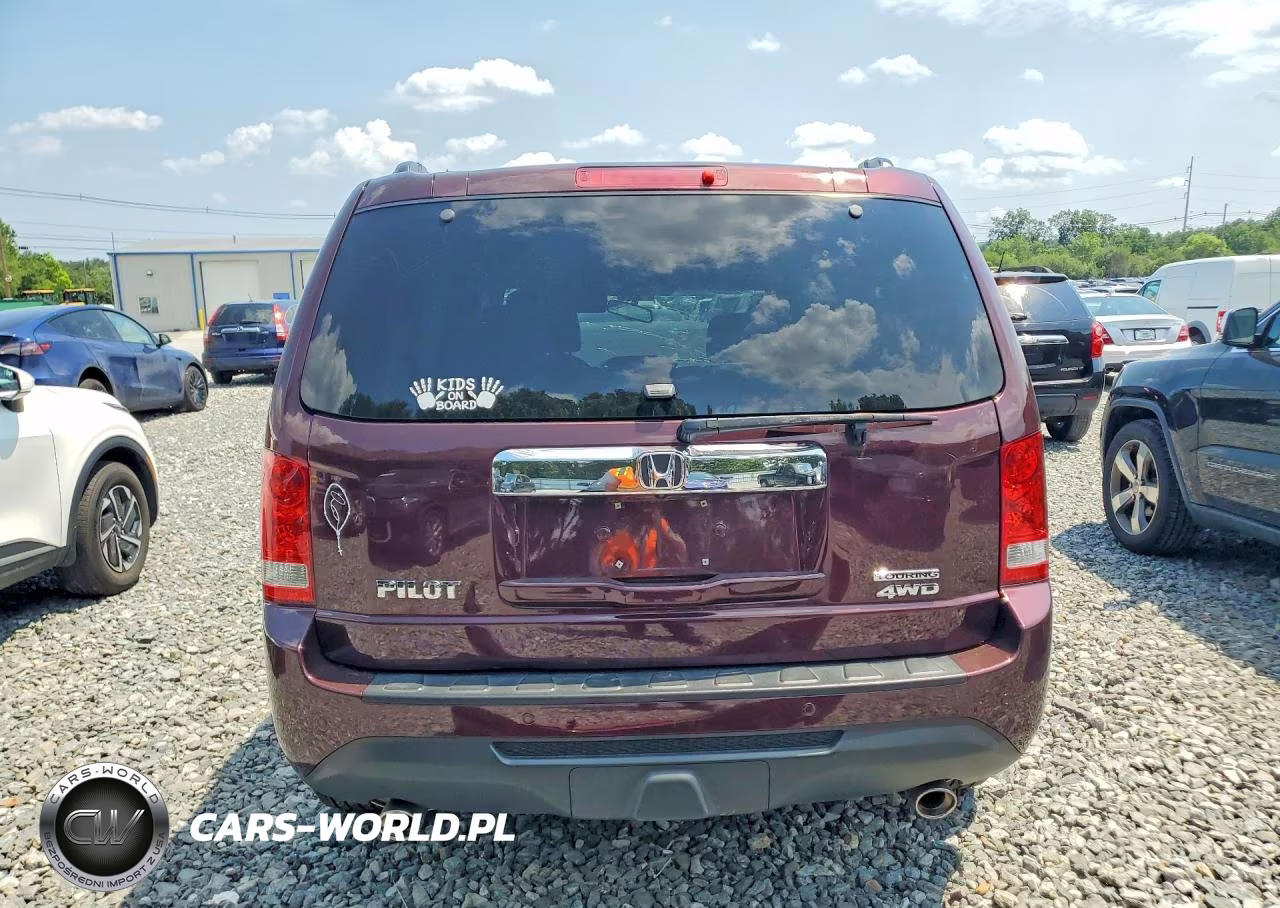 2015 Honda Pilot Touring VIN:5FNYF4H93FB049960 - 6
