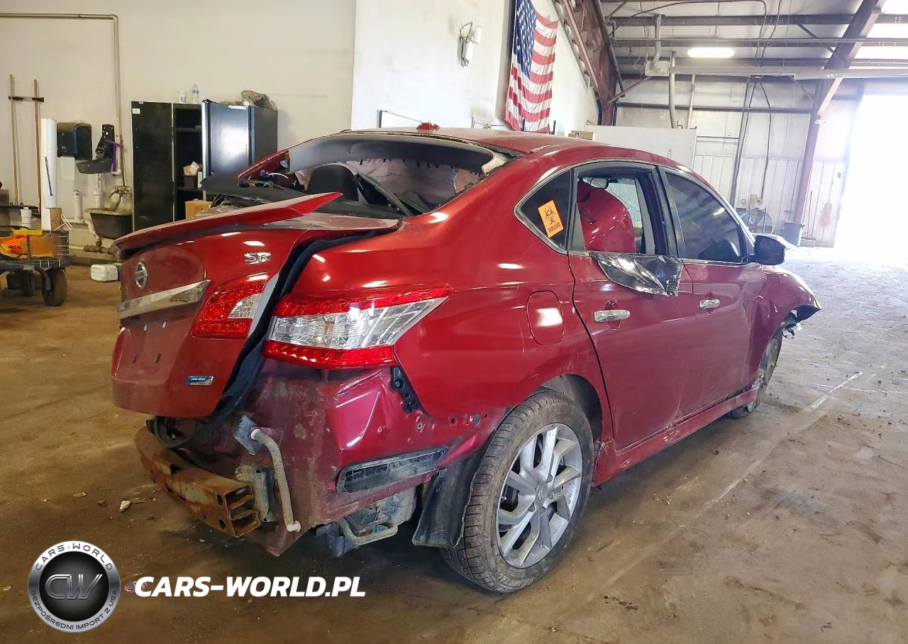 2014 Nissan Sentra Sr VIN:3N1AB7AP6EY277979 - 3