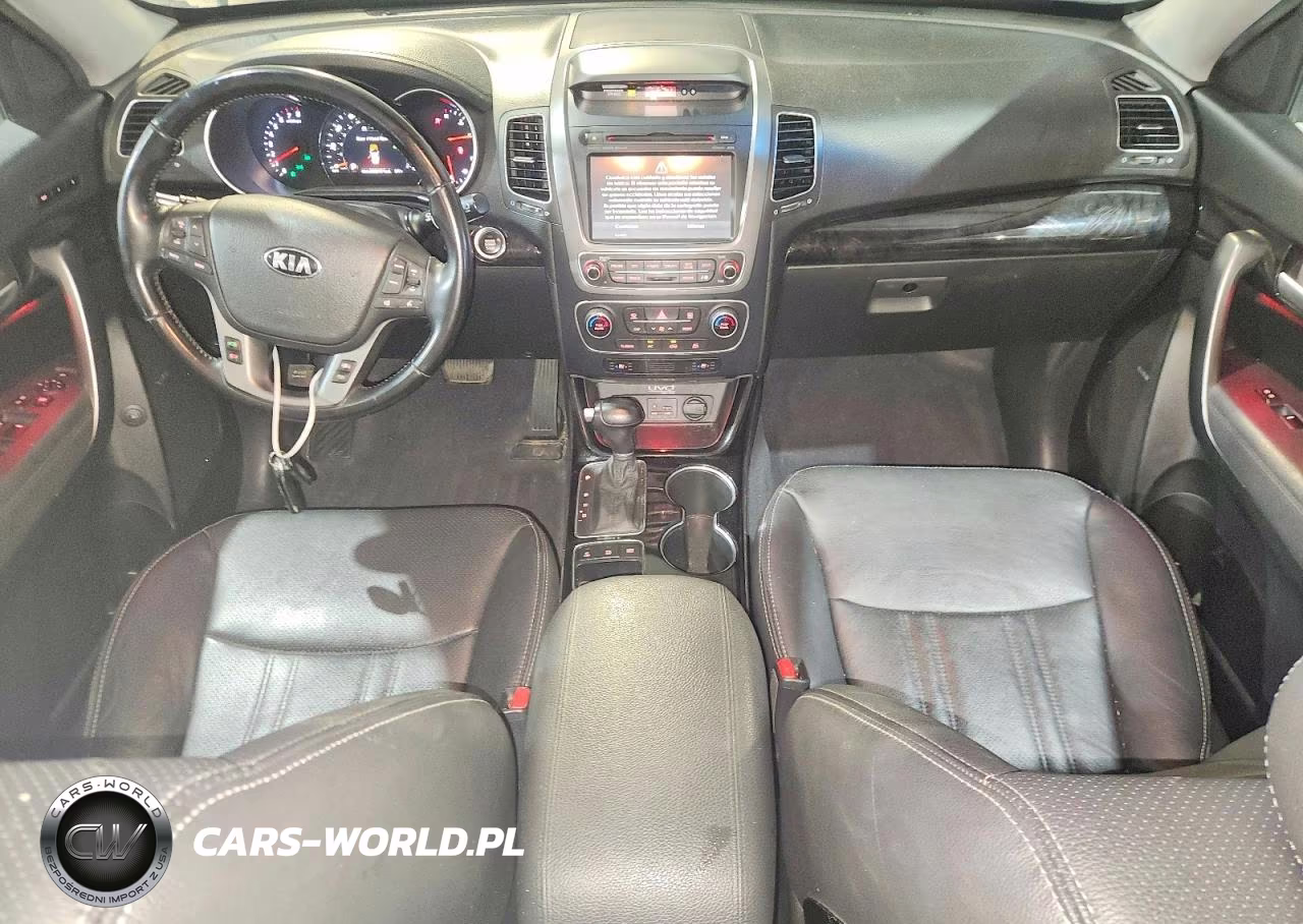 2014 Kia Sorento Sx VIN:5XYKW4A75EG492410 - 8