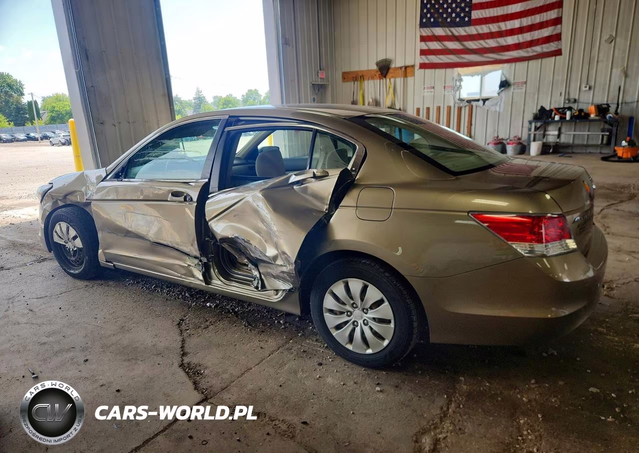 2009 Honda Accord Lx VIN:1HGCP263X9A103702 - 2
