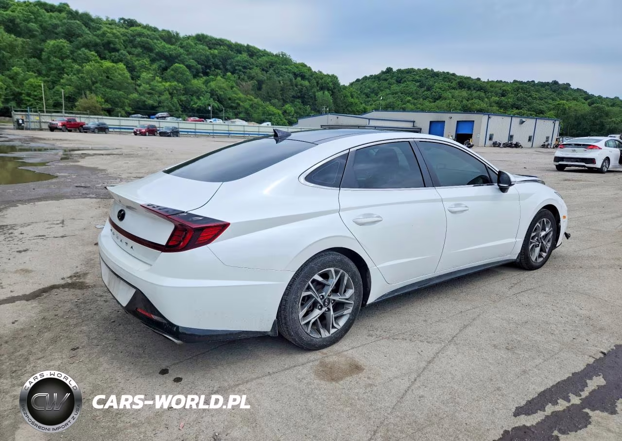 2022 Hyundai Sonata Sel VIN:KMHL14JA4NA226371 - 3