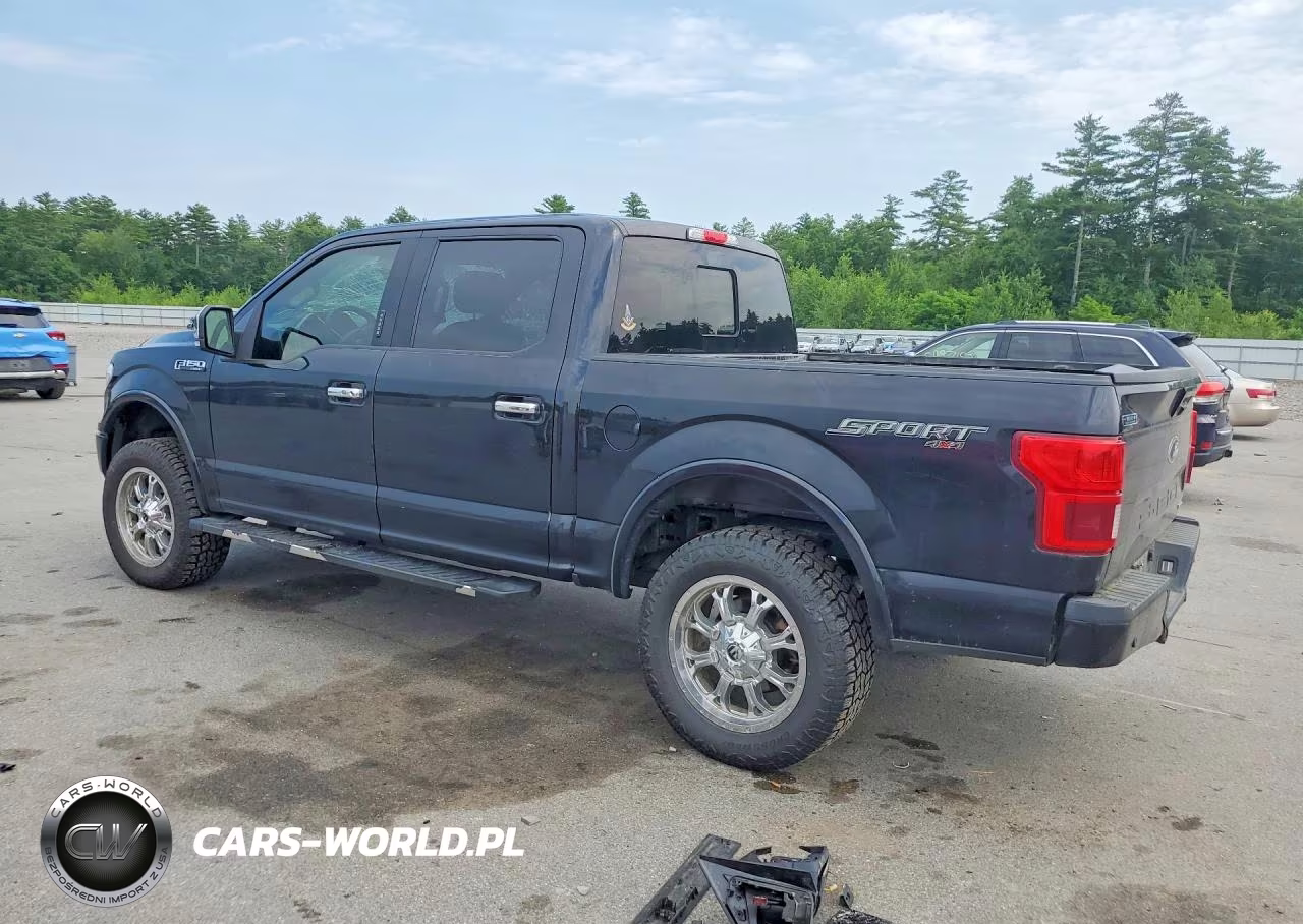 2020 Ford F150 Supercrew VIN:1FTEW1EP6LFB91599 - 2