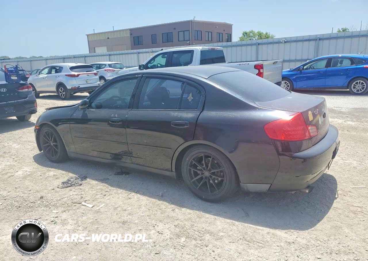 2004 Infiniti G35 Base VIN:JNKCV51E94M606190 - 2
