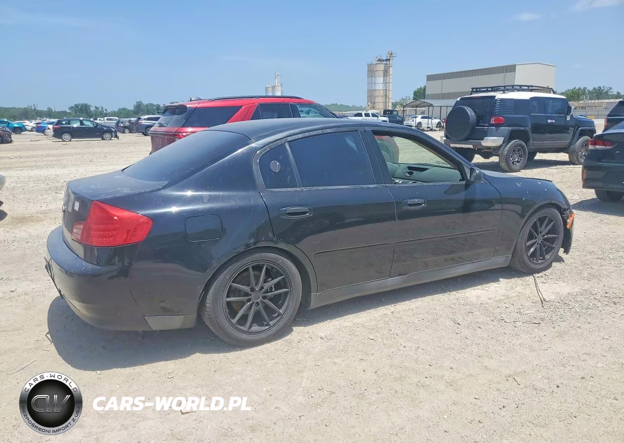 2004 Infiniti G35 Base VIN:JNKCV51E94M606190 - 3