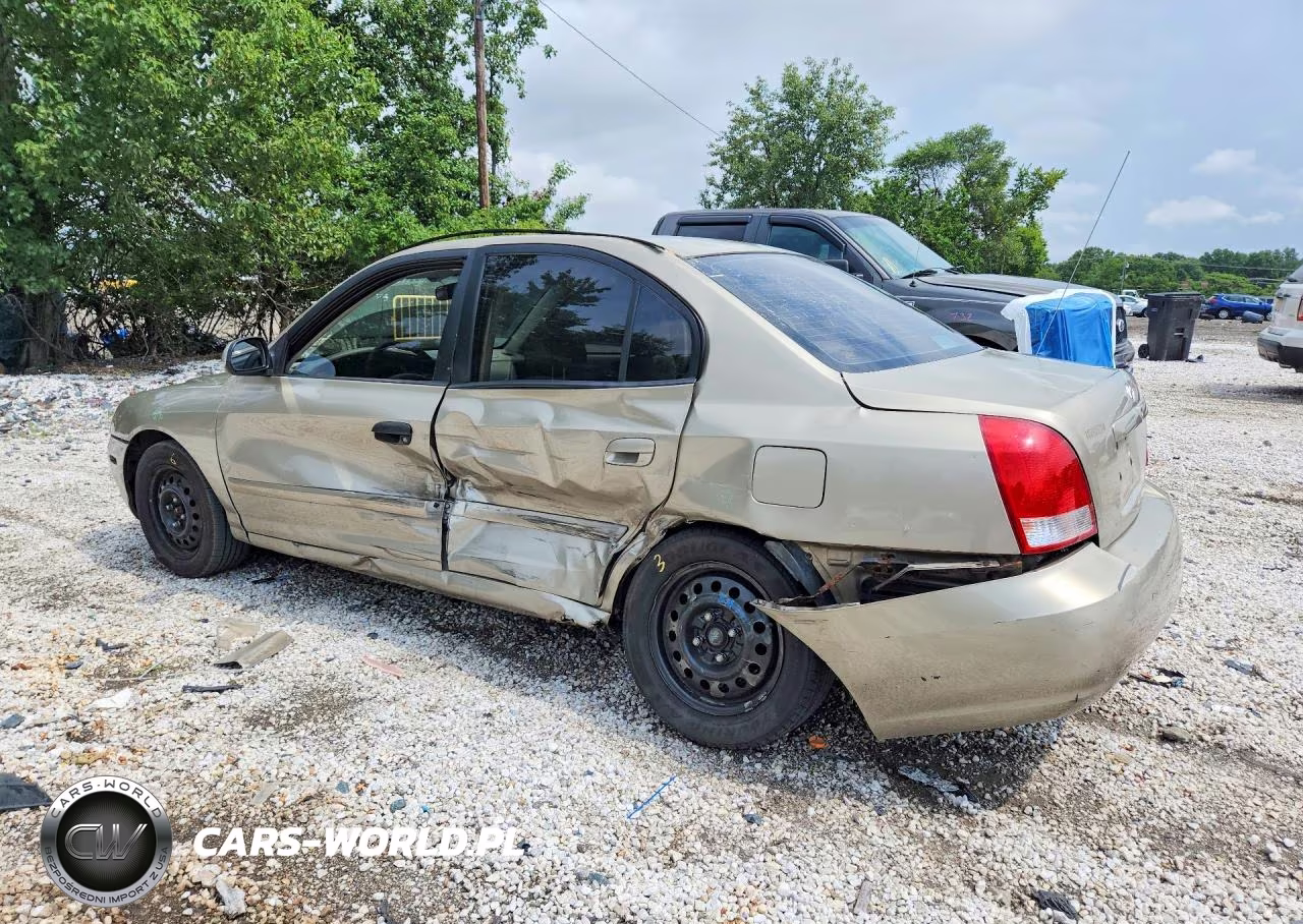 2002 Hyundai Elantra Gls VIN:KMHDN45D42U326719 - 2