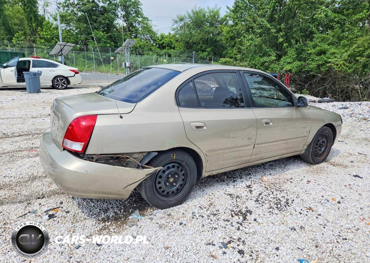 2002 Hyundai Elantra Gls VIN:KMHDN45D42U326719 - 3