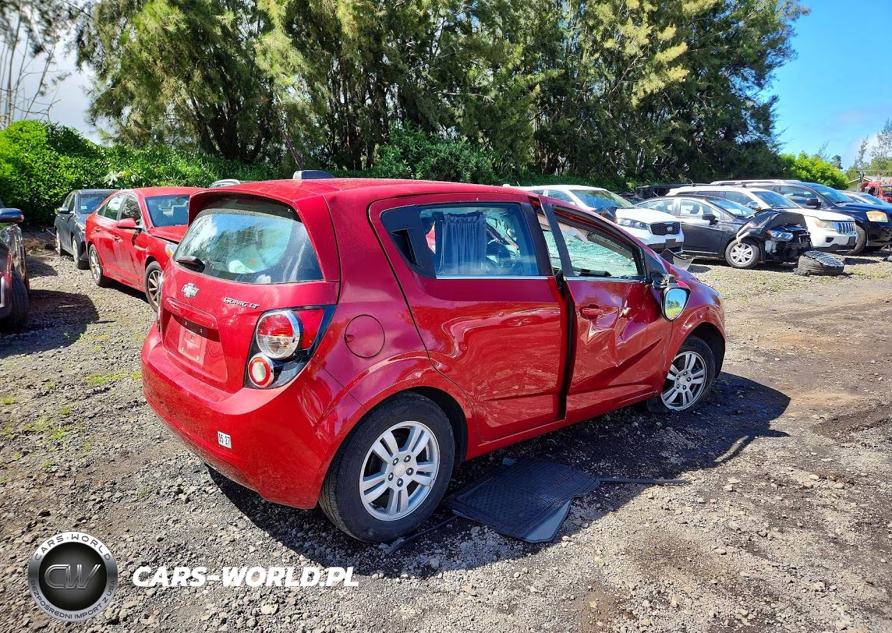 2015 Chevrolet Sonic Lt VIN:1G1JC6SH7F4171078 - 3