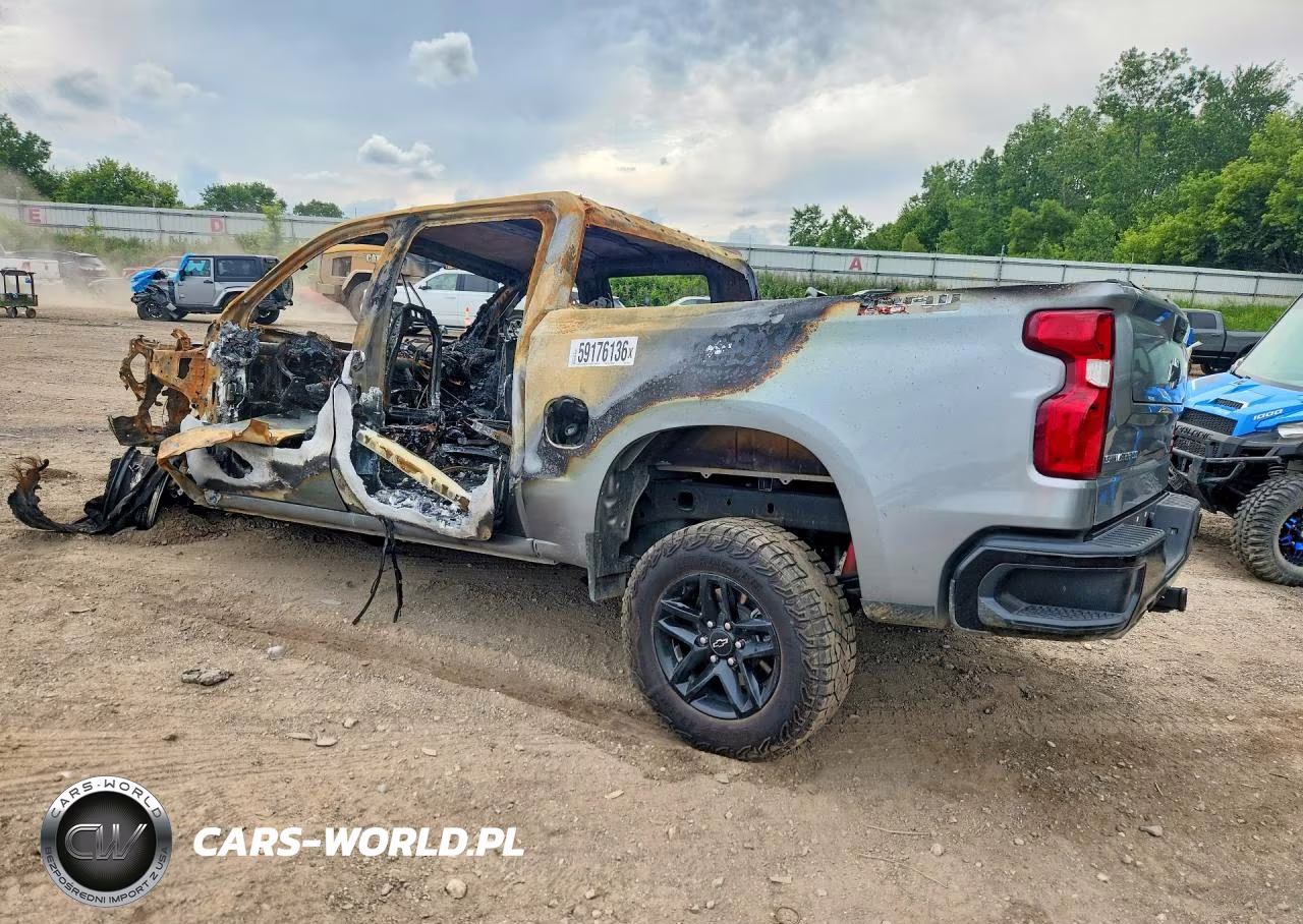 2025 Chevrolet Silverado K1500 Lt Trail Boss VIN:3GCUKFED4SG260779 - 2