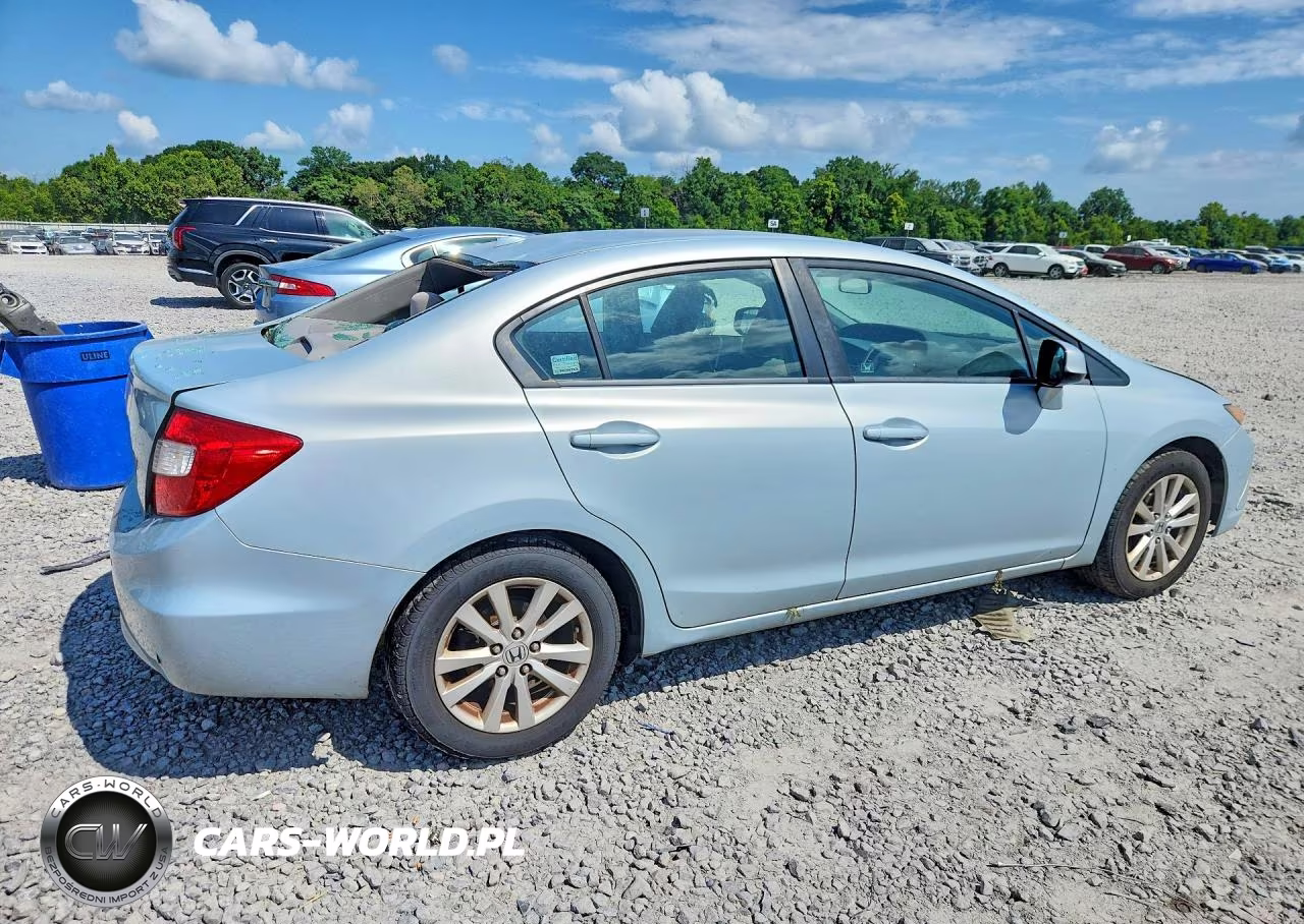 2012 Honda Civic Ex VIN:2HGFB2F86CH520119 - 3