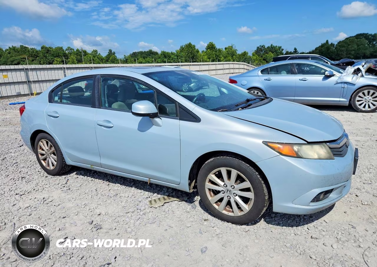 2012 Honda Civic Ex VIN:2HGFB2F86CH520119 - 4