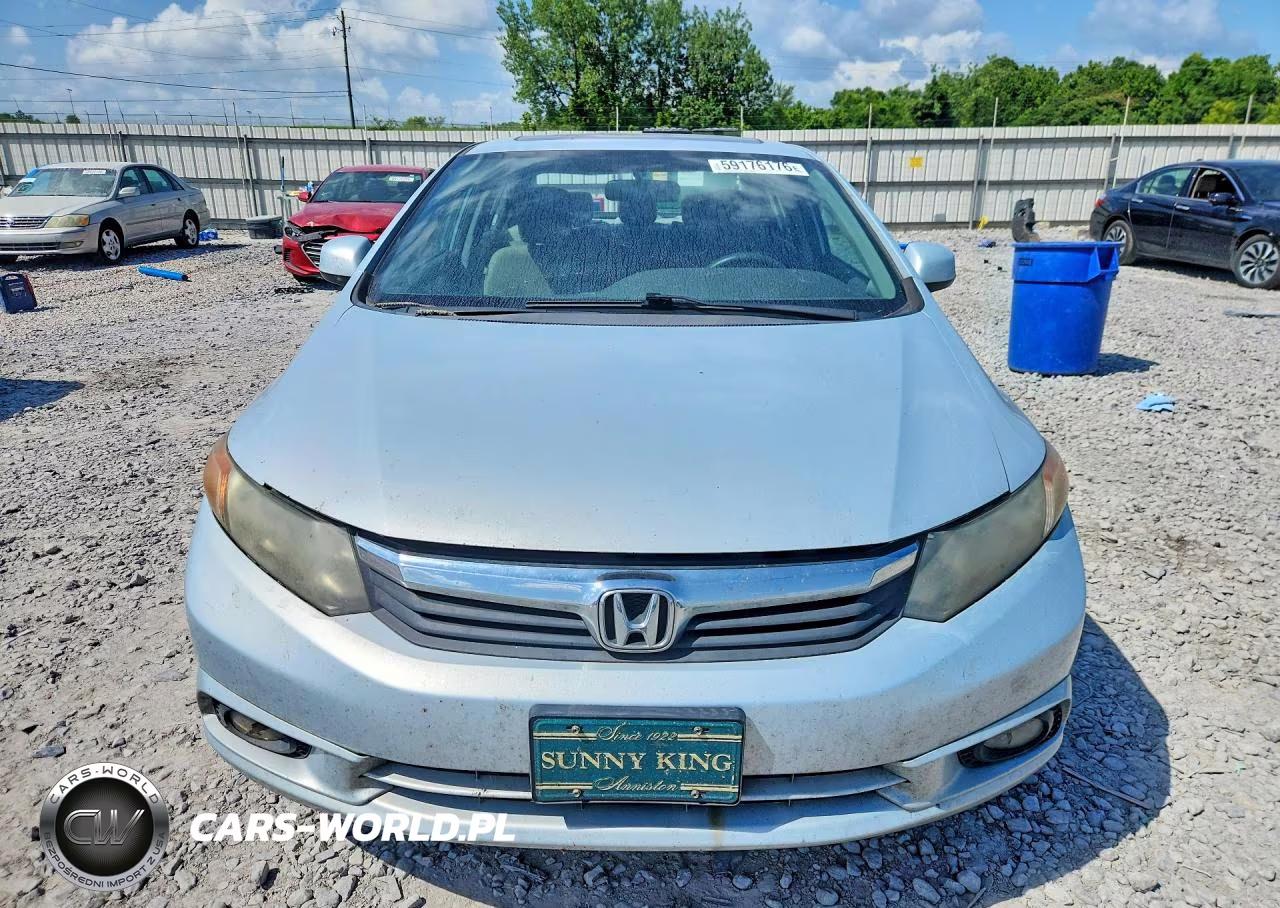 2012 Honda Civic Ex VIN:2HGFB2F86CH520119 - 5