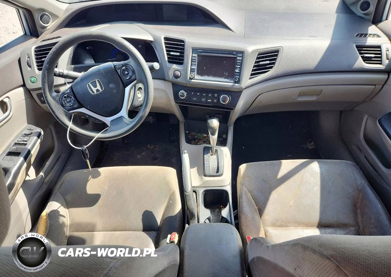 2012 Honda Civic Ex VIN:2HGFB2F86CH520119 - 8