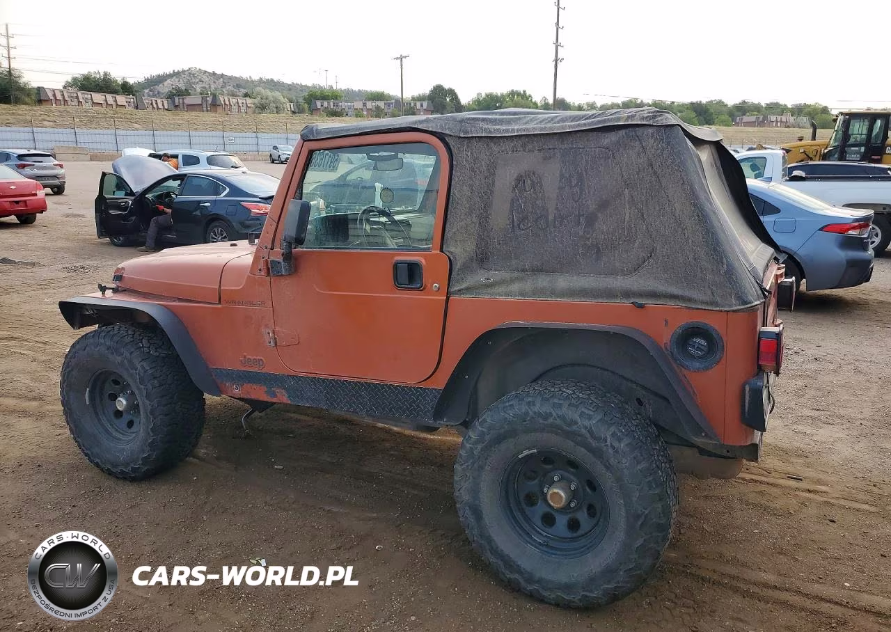 2002 Jeep Wrangler - Tj X VIN:1J4FA39S62P750472 - 2