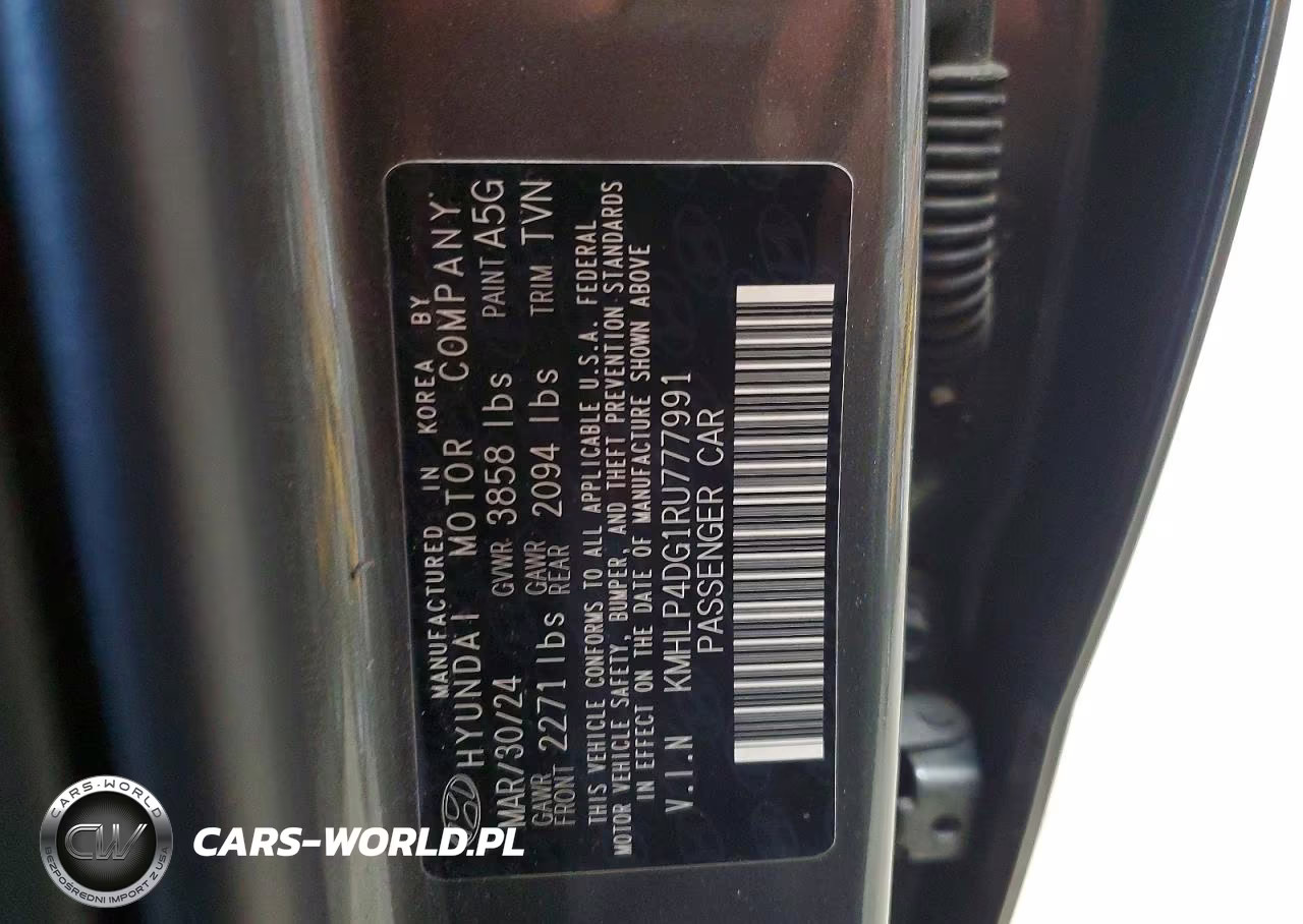2024 Hyundai Elantra Limited VIN:KMHLP4DG1RU777991 - 12