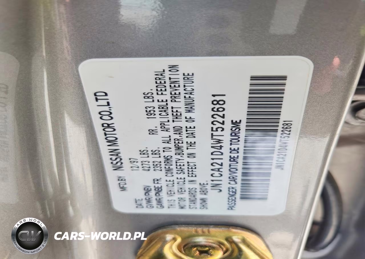 1998 Nissan Maxima Gxe VIN:JN1CA21D4WT522681 - 12