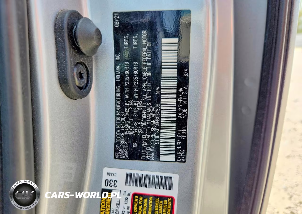 2021 Toyota Sienna Platinum 7-Passenger VIN:5TDESKFC0MS037596 - 13