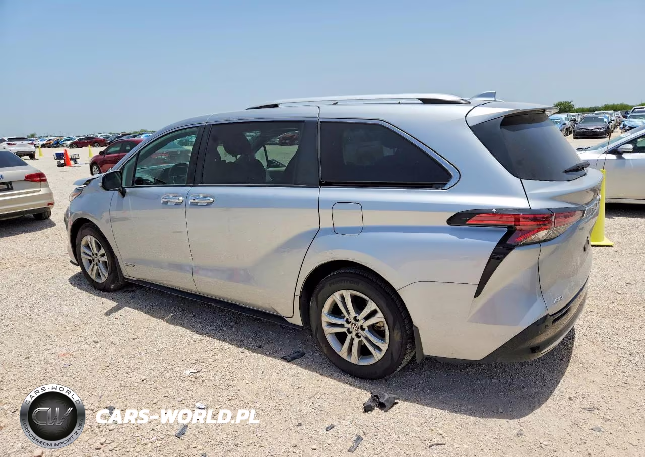 2021 Toyota Sienna Platinum 7-Passenger VIN:5TDESKFC0MS037596 - 2