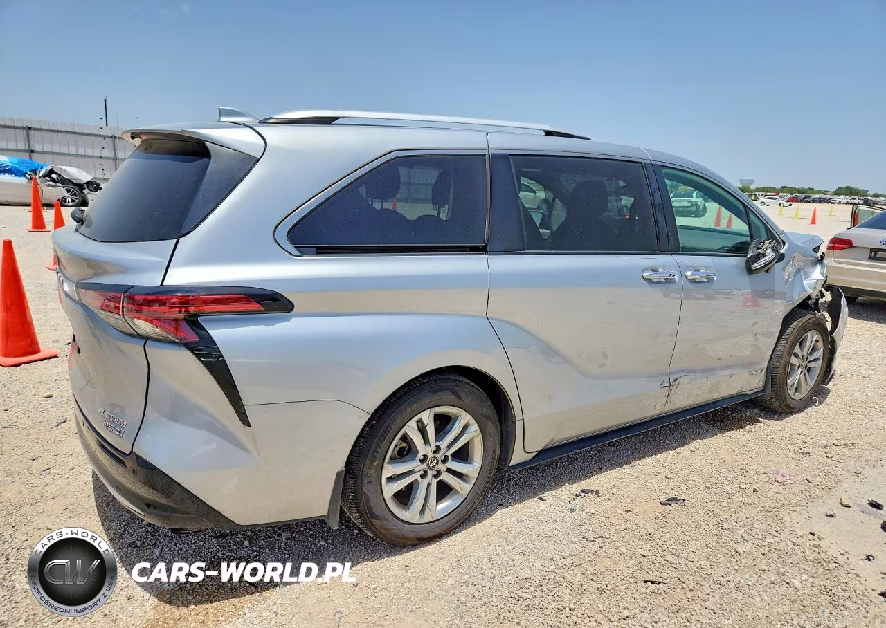 2021 Toyota Sienna Platinum 7-Passenger VIN:5TDESKFC0MS037596 - 3