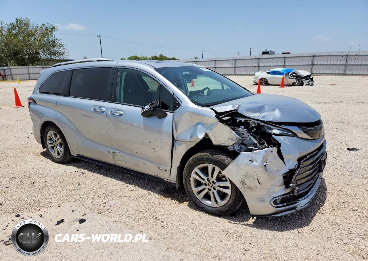 2021 Toyota Sienna Platinum 7-Passenger VIN:5TDESKFC0MS037596 - 4
