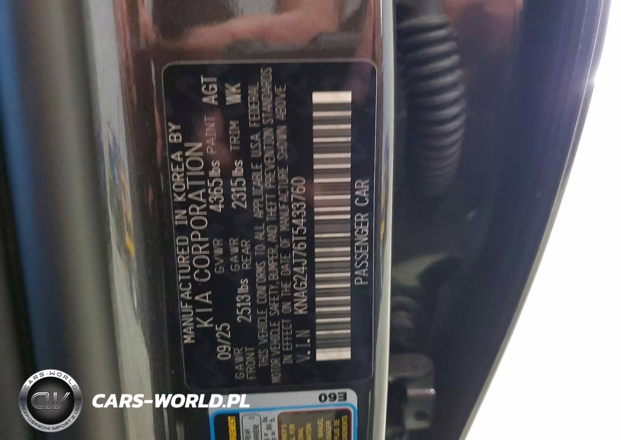 2026 Kia K5 Lxs VIN:KNAG24J76T5433760 - 12