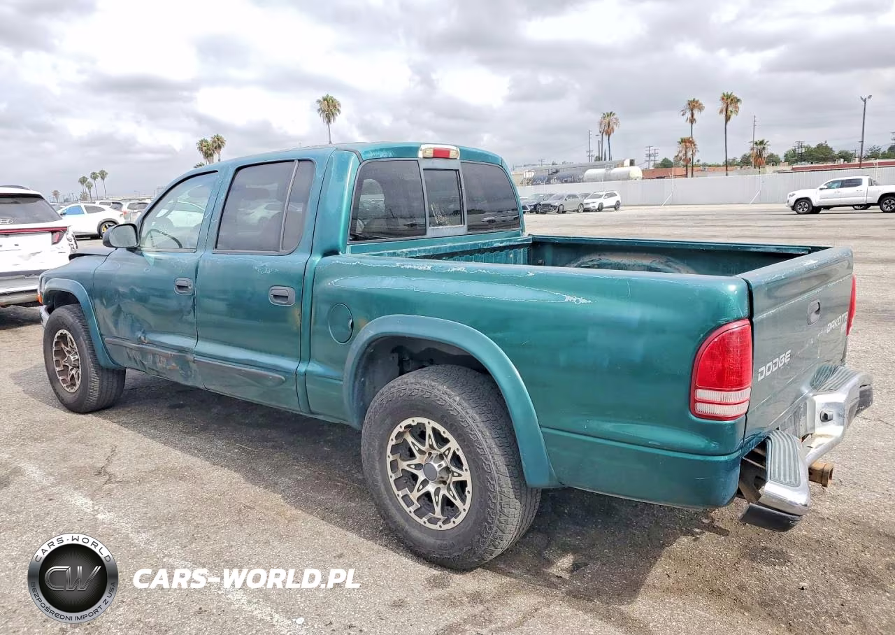 2003 Dodge Dakota Quad Slt VIN:1D7HL48N23S101282 - 2