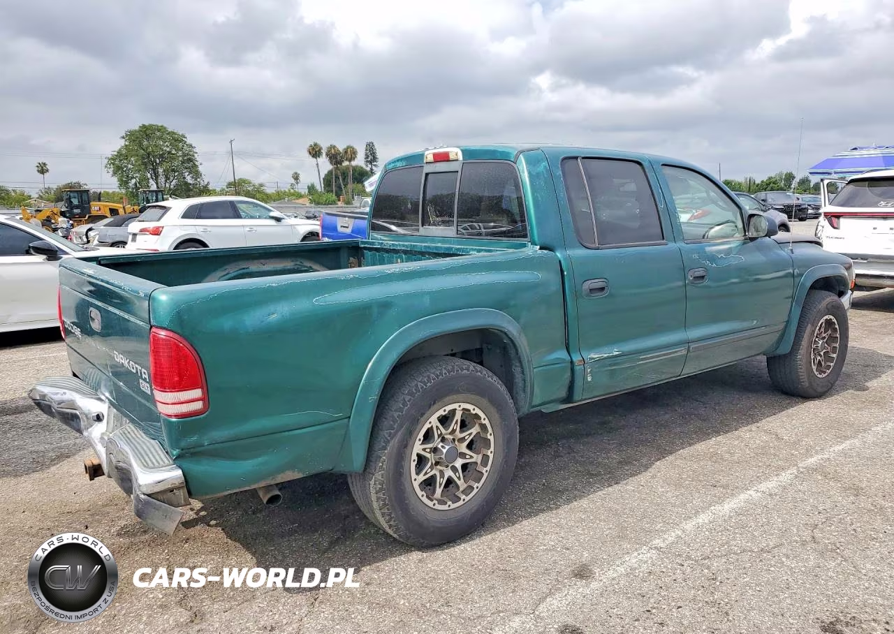 2003 Dodge Dakota Quad Slt VIN:1D7HL48N23S101282 - 3