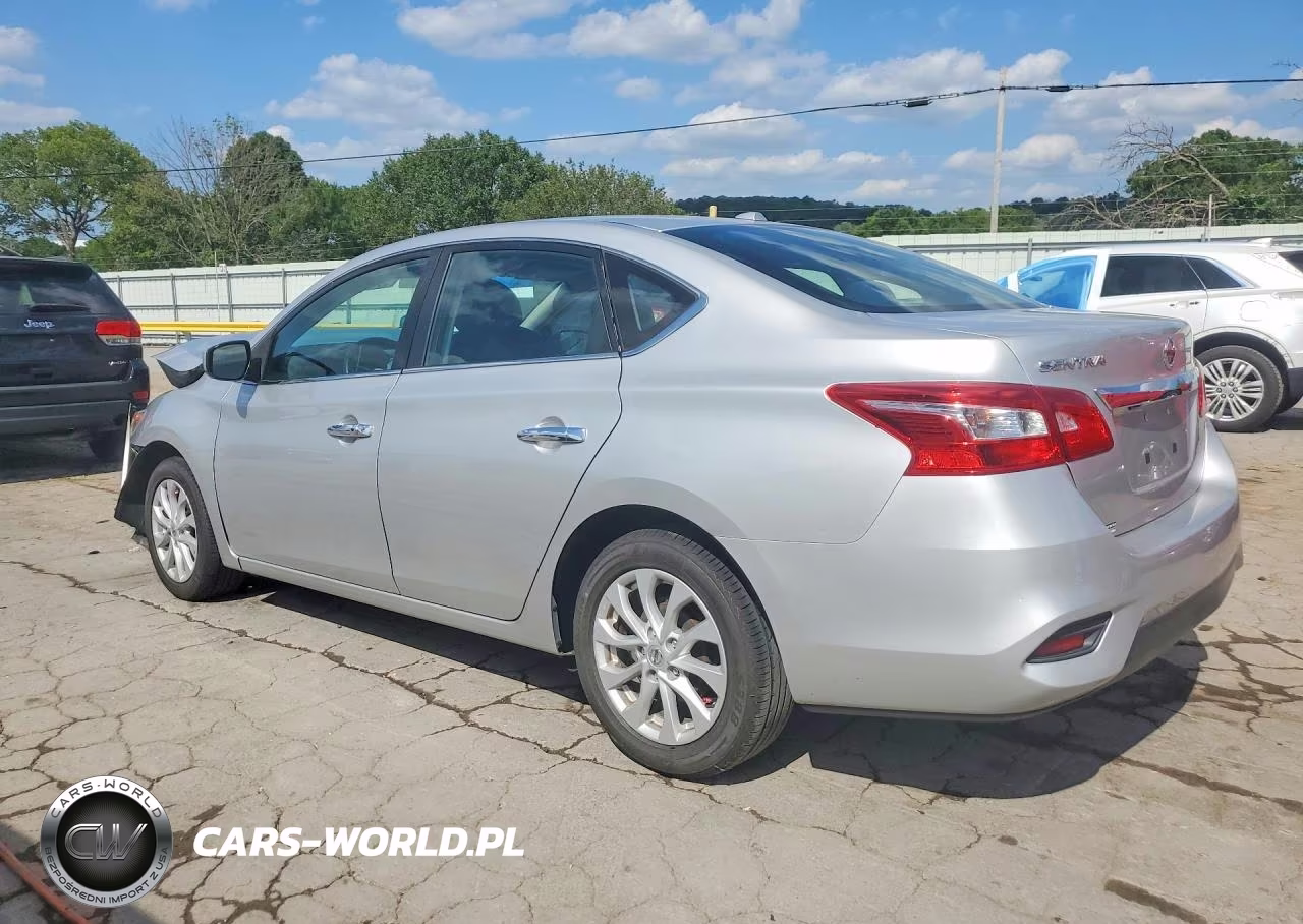 2019 Nissan Sentra Sv VIN:3N1AB7AP6KY353972 - 2