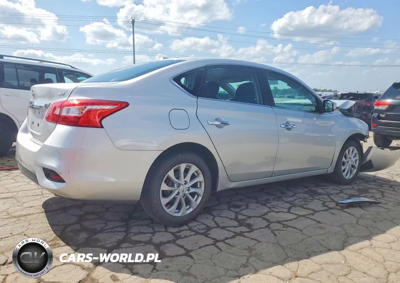 2019 Nissan Sentra Sv VIN:3N1AB7AP6KY353972 - 3