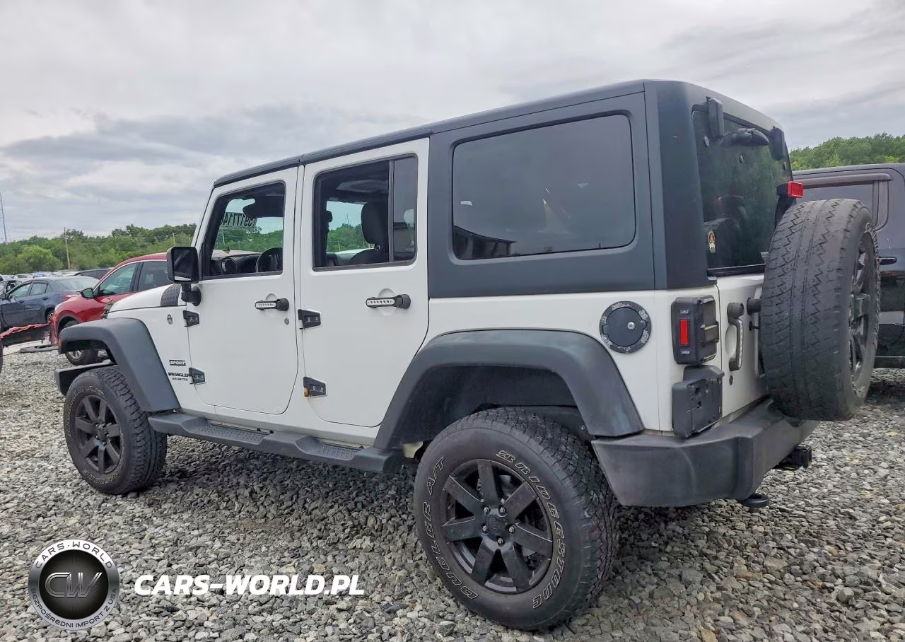 2016 Jeep Wrangler Unlimited Sport VIN:1C4BJWDG2GL133173 - 2