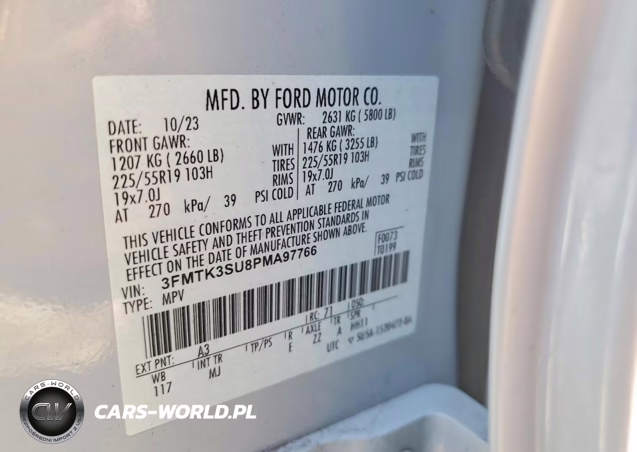 2023 Ford Mustang Mach-E Premium VIN:3FMTK3SU8PMA97766 - 13