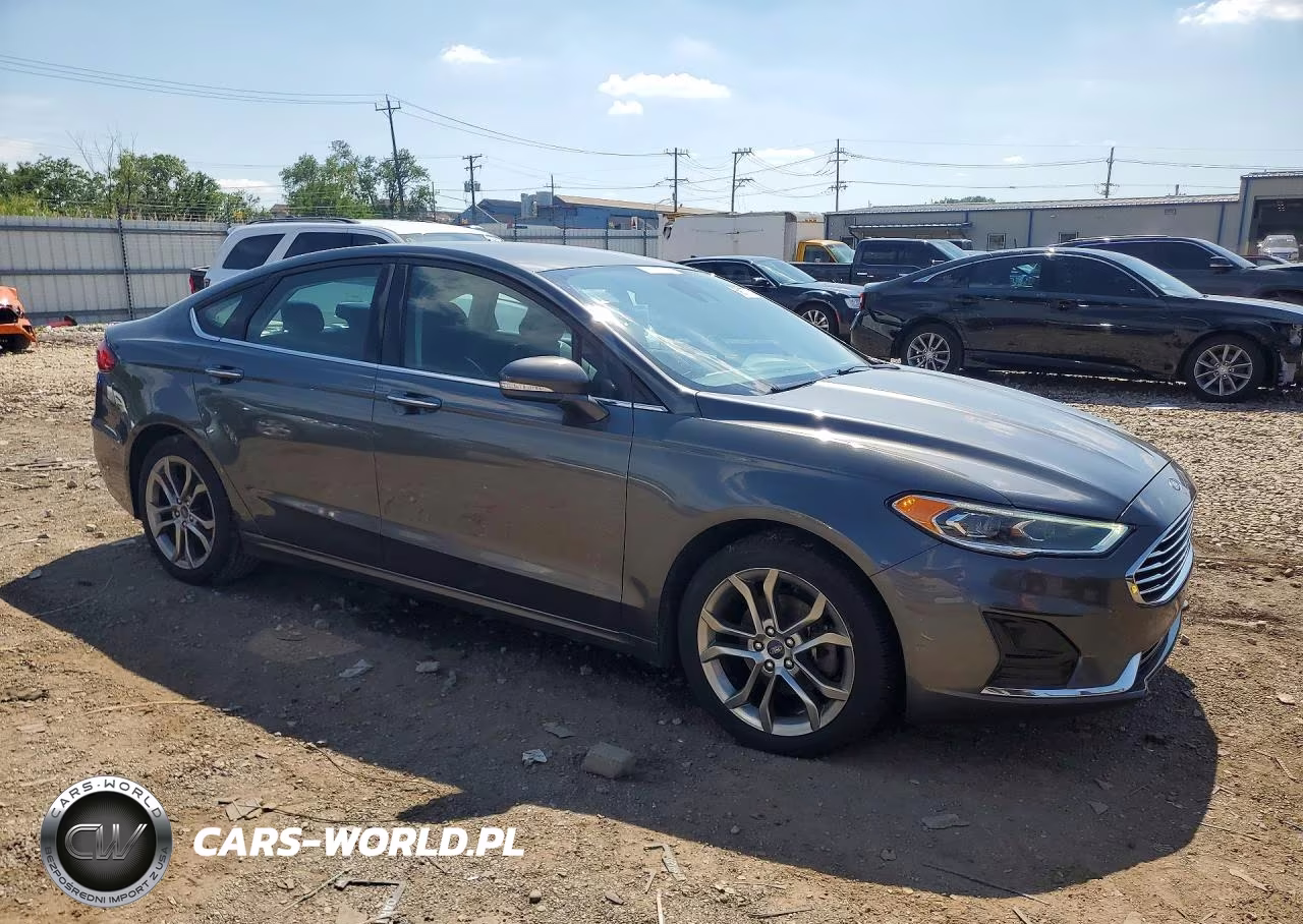 2020 Ford Fusion Sel VIN:3FA6P0CD8LR195795 - 4