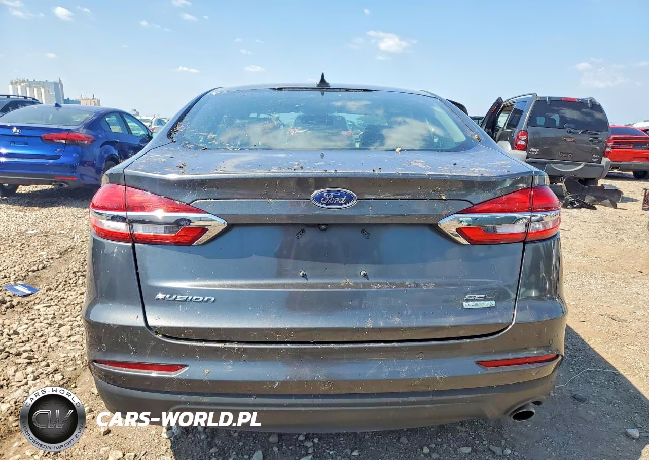 2020 Ford Fusion Sel VIN:3FA6P0CD8LR195795 - 6