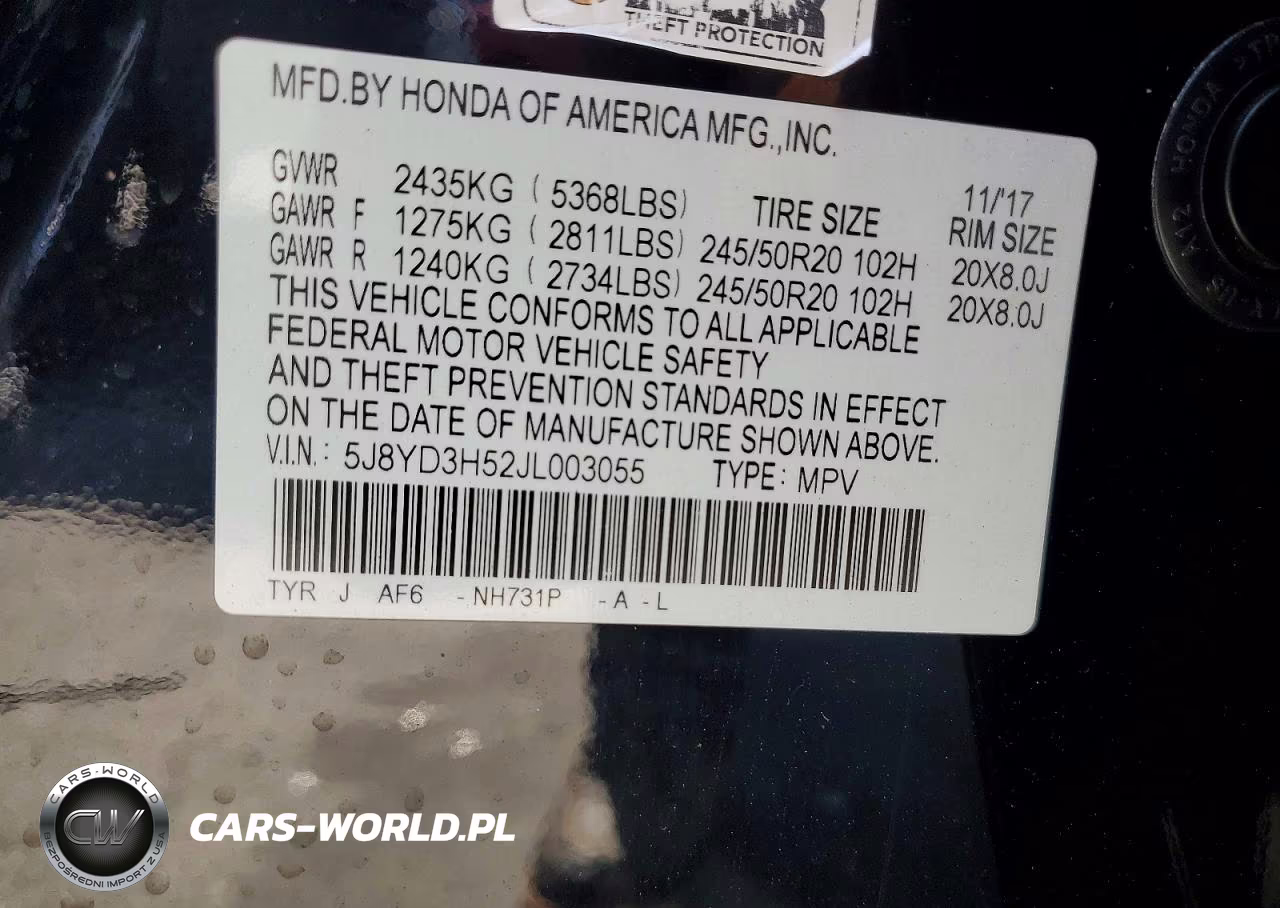 2018 Acura Mdx Technology VIN:5J8YD3H52JL003055 - 12