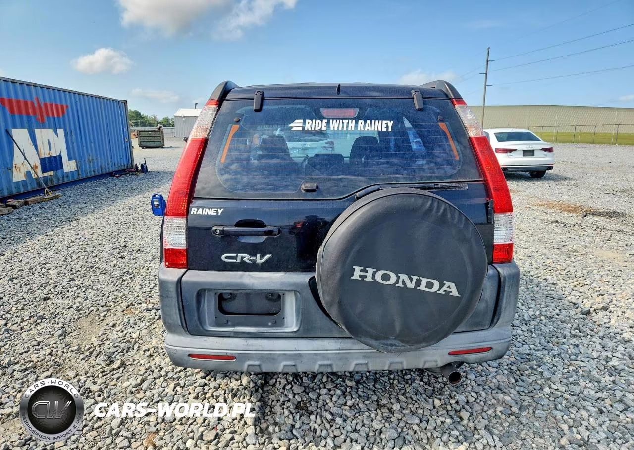 2006 Honda Cr-V Lx VIN:SHSRD68546U405358 - 6