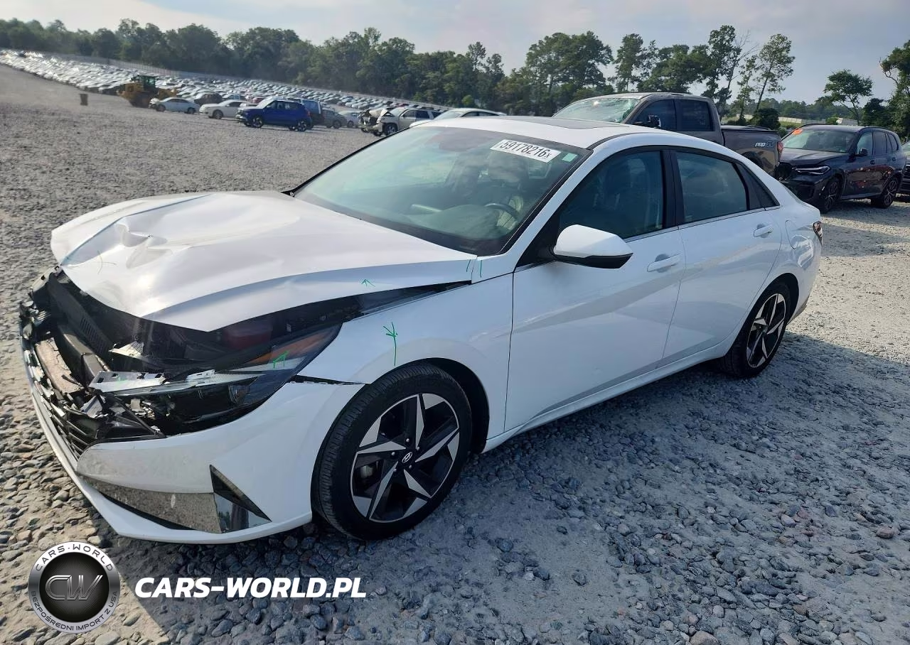2021 Hyundai Elantra Limited VIN:KMHLN4AJ6MU003704 - 1
