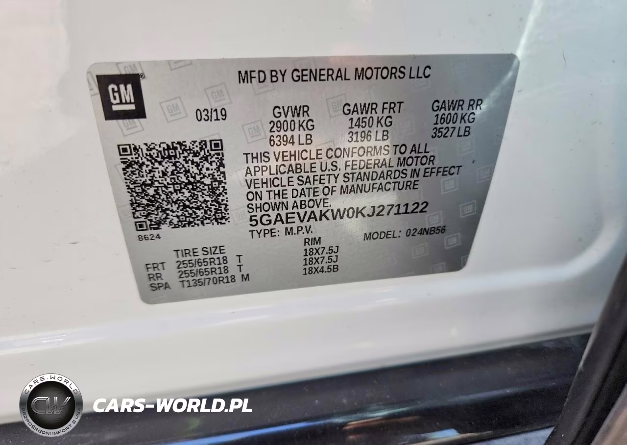 2019 Buick Enclave Essence VIN:5GAEVAKW0KJ271122 - 13
