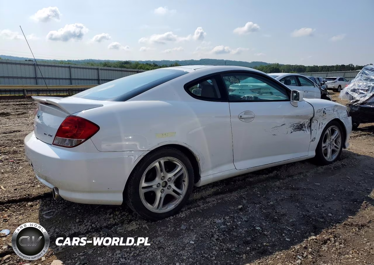 2006 Hyundai Tiburon Gt VIN:KMHHN65F06U225519 - 3