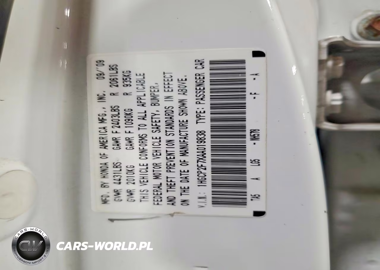 2010 Honda Accord Ex VIN:1HGCP2F7XAA019838 - 12