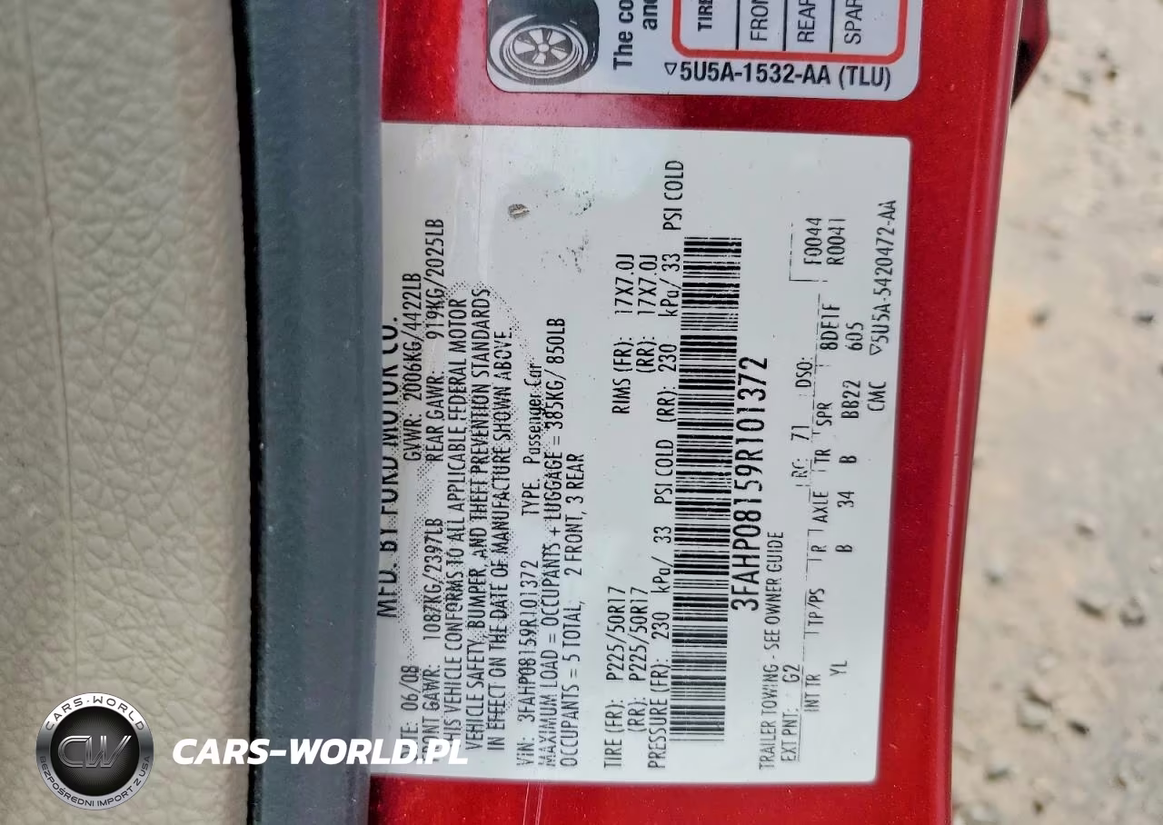 2009 Ford Fusion Sel VIN:3FAHP08159R101372 - 12